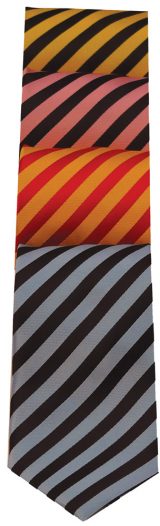 Equetech Striped Show Tie - Junior